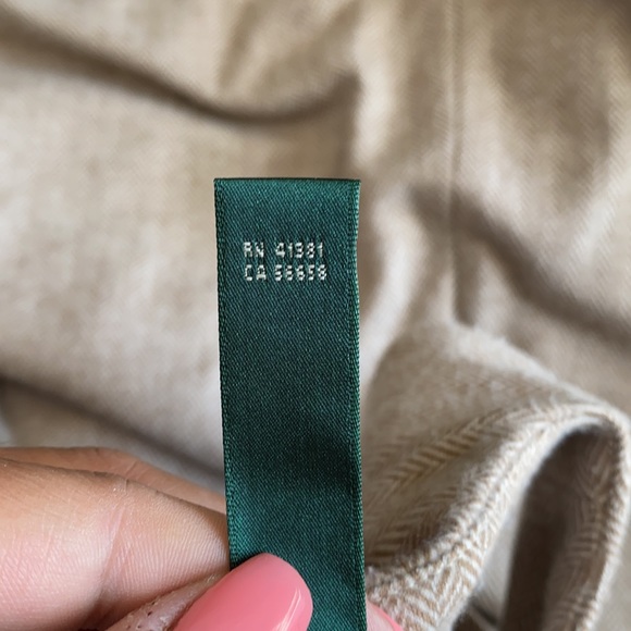 Lauren Taupe Herringbone A-Line Dress in 2X - Picture 7 of 9